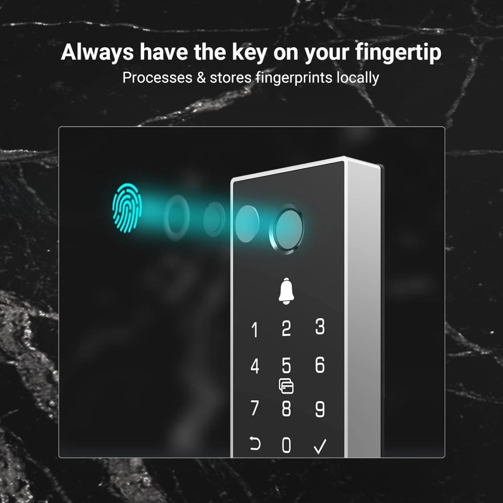 EZVIZ Smart Rim Lock DL03 Pro view 2